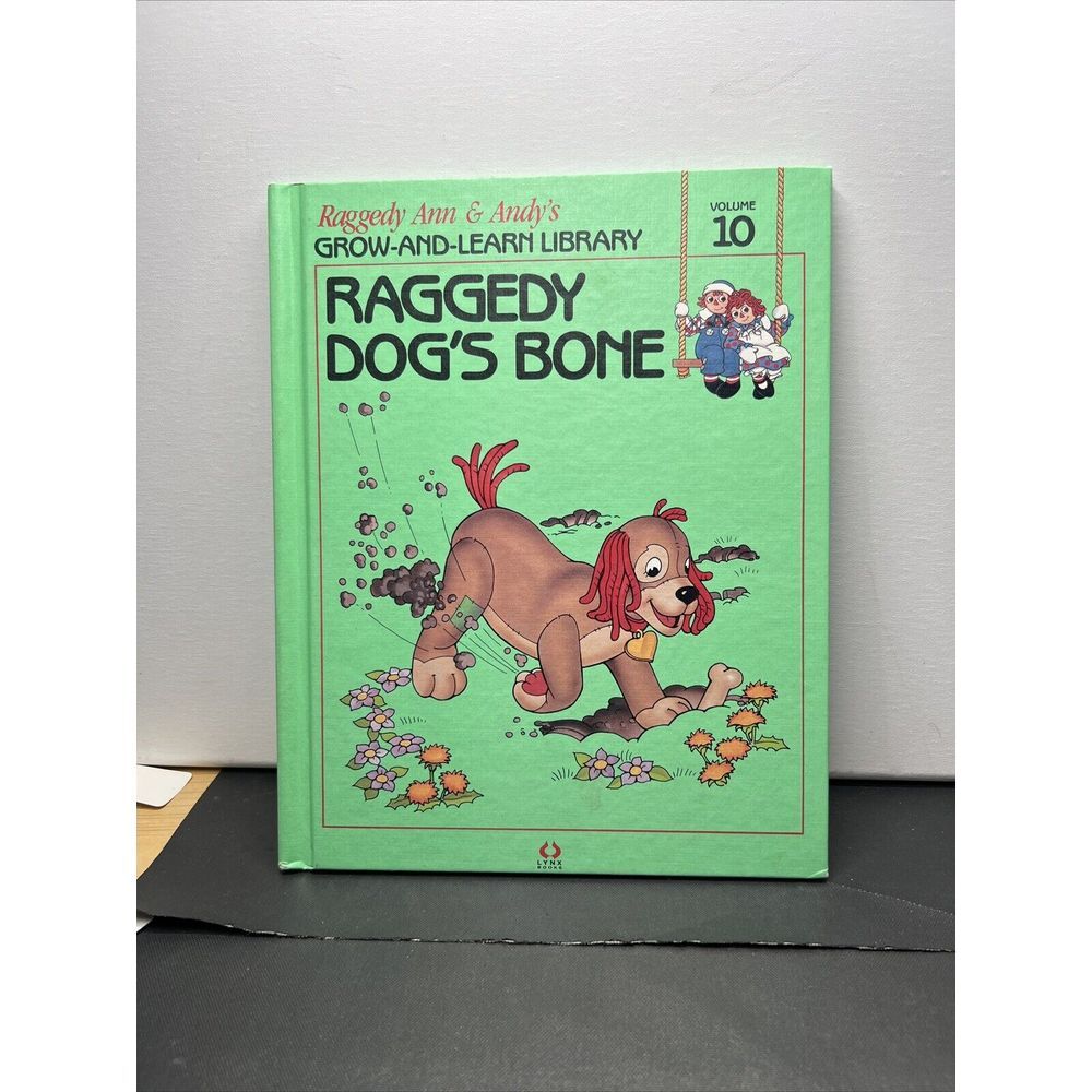 Vintage Raggedy Ann Andy Raggedy Dog's Bone Vol 10 HC‎ Lynx Books 1988